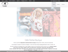 Tablet Screenshot of colibrifashion.com